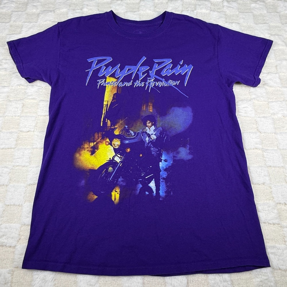 Prince and The Revolution Purple Rain Prince Estate Official Shirt Size‎ Medium